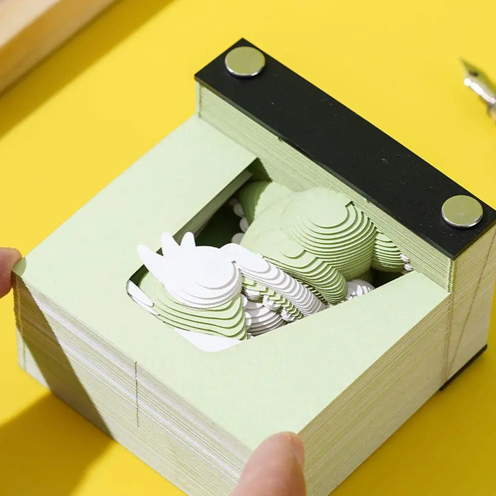 3D Dragon Notepad